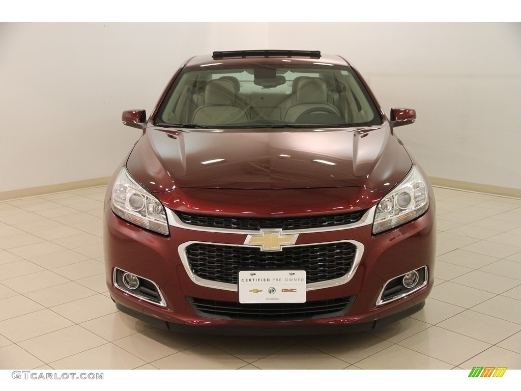 2014 Malibu LT - Butte Red Metallic / Cocoa/Light Neutral photo #2