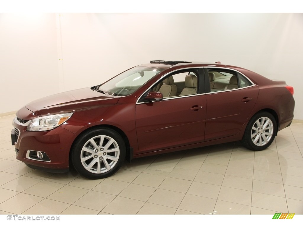 2014 Malibu LT - Butte Red Metallic / Cocoa/Light Neutral photo #3