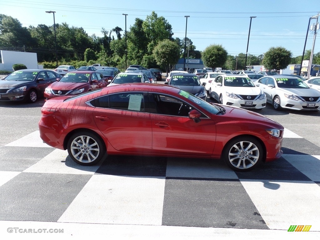 2017 Mazda6 Touring - Soul Red Metallic / Black photo #3