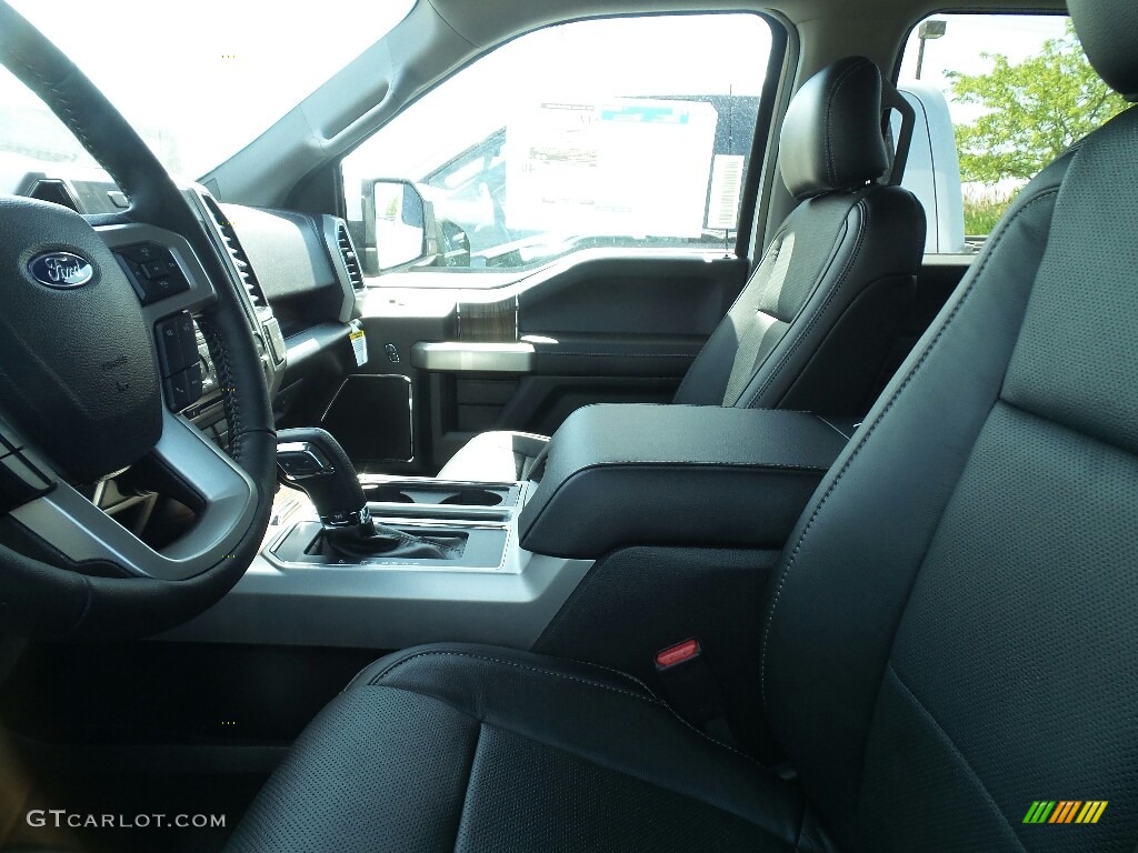 2017 F150 Lariat SuperCrew 4X4 - White Platinum / Black photo #5