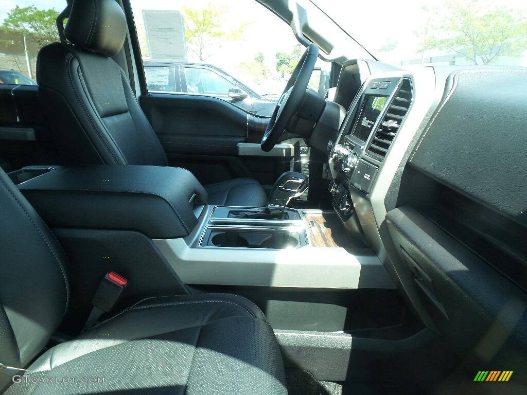 2017 F150 Lariat SuperCrew 4X4 - White Platinum / Black photo #7