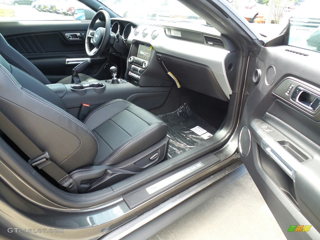 2017 Mustang GT Premium Convertible - Magnetic / Ebony photo #7