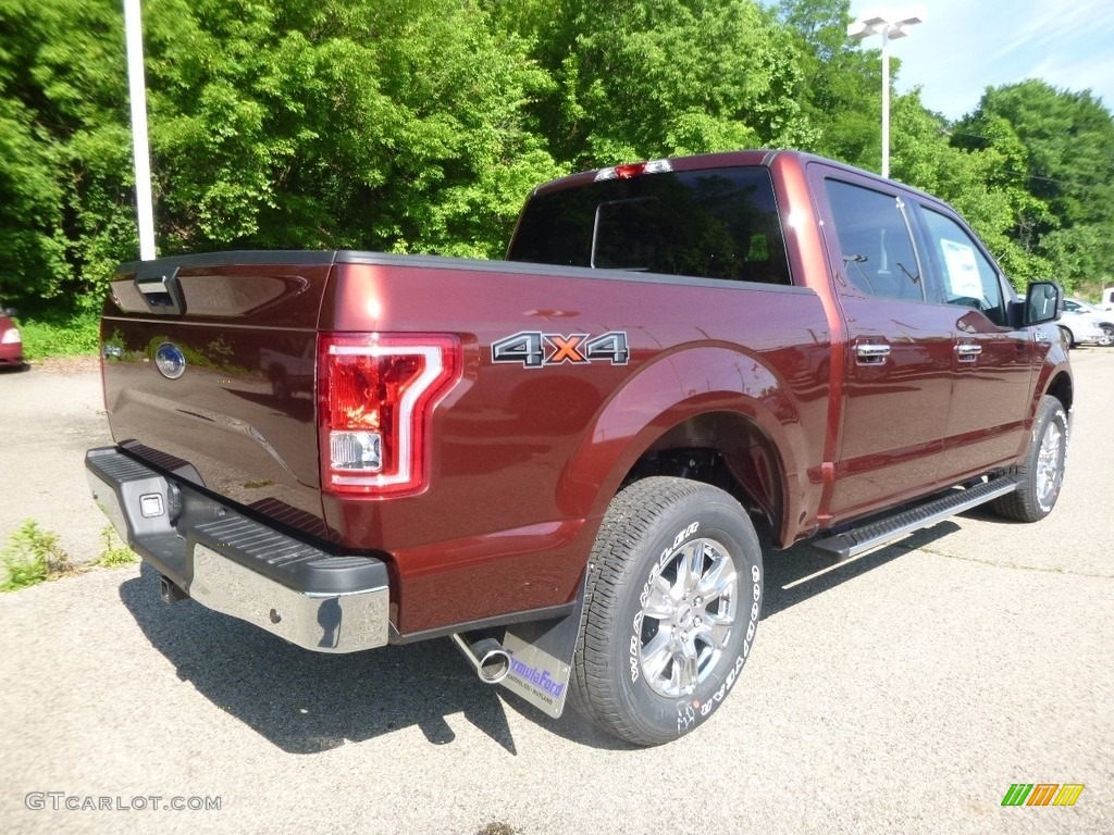 2017 F150 XLT SuperCrew 4x4 - Bronze Fire / Earth Gray photo #2