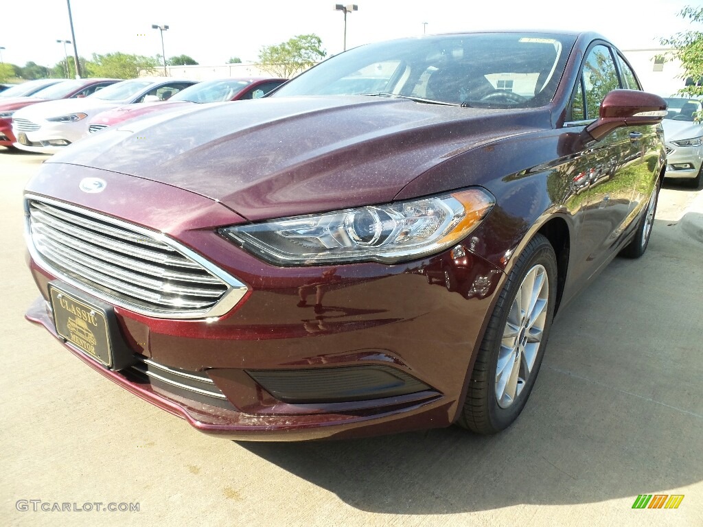 2017 Fusion SE - Burgundy Velvet / Ebony photo #1