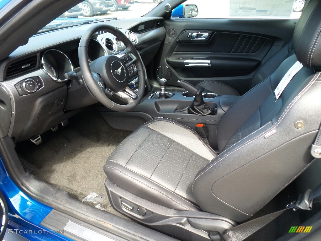 2017 Mustang GT Premium Coupe - Lightning Blue / Ebony photo #6