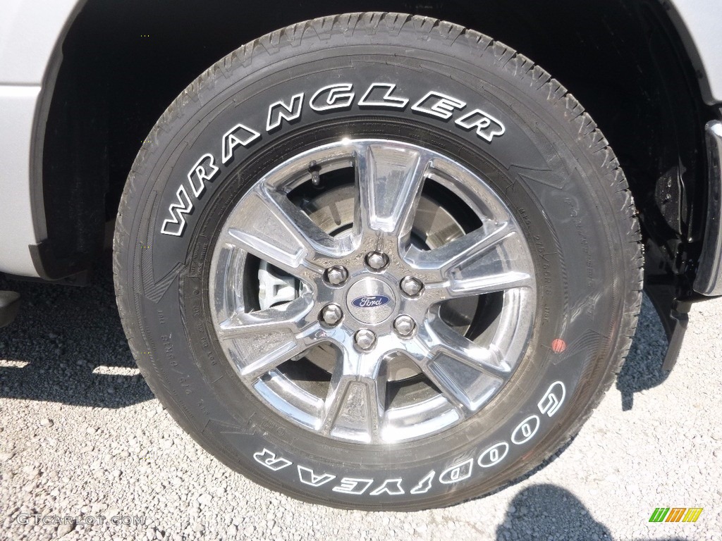 2017 F150 XLT SuperCab 4x4 - Ingot Silver / Earth Gray photo #9