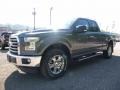 2017 Magnetic Ford F150 XLT SuperCab 4x4  photo #6