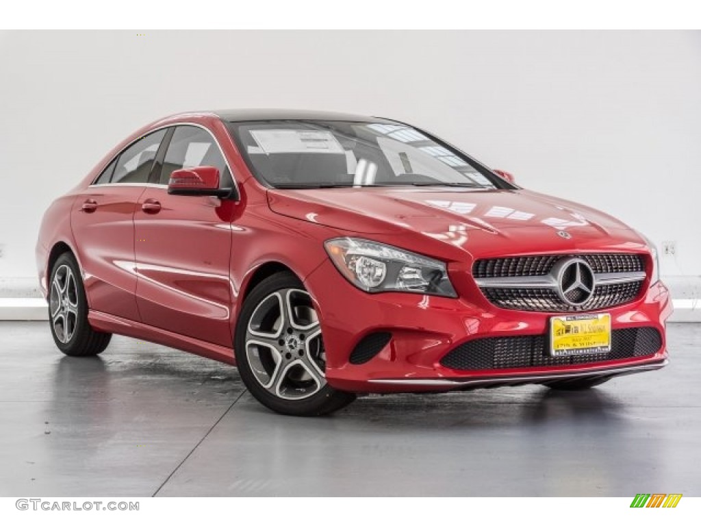Jupiter Red 2018 Mercedes-Benz CLA 250 4Matic Coupe Exterior Photo #120967410