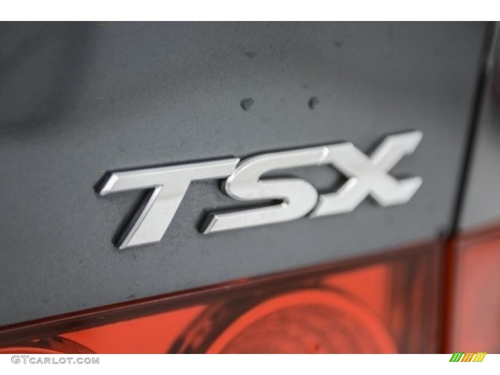 2008 TSX Sedan - Carbon Gray Pearl / Quartz Gray photo #9