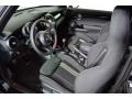 Double Stripe Carbon Black Front Seat Photo for 2017 Mini Hardtop #120969138