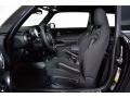 2017 Mini Hardtop Double Stripe Carbon Black Interior Front Seat Photo