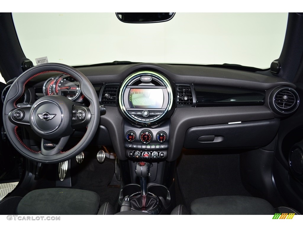 2017 Mini Hardtop John Cooperworks 2 Door Double Stripe Carbon Black Dashboard Photo #120969165