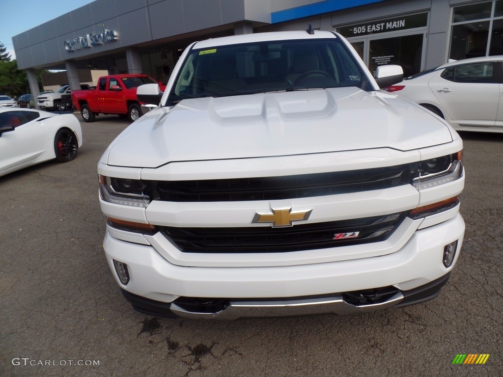 2017 Silverado 1500 LT Double Cab 4x4 - Summit White / Cocoa/­Dune photo #2