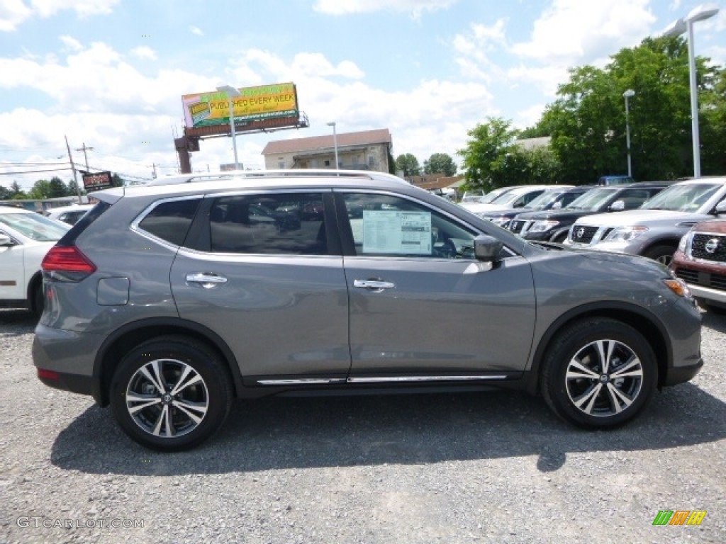 2017 Rogue SL AWD - Gun Metallic / Charcoal photo #2