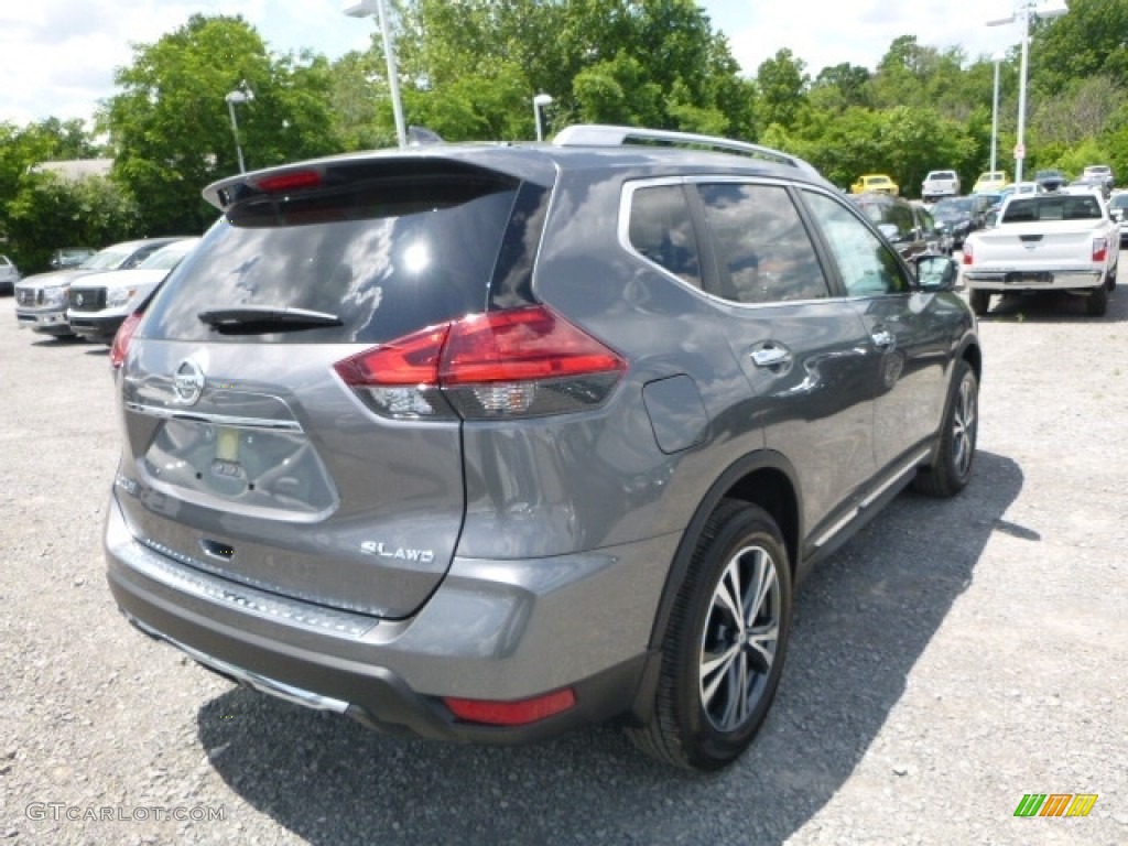 2017 Rogue SL AWD - Gun Metallic / Charcoal photo #3