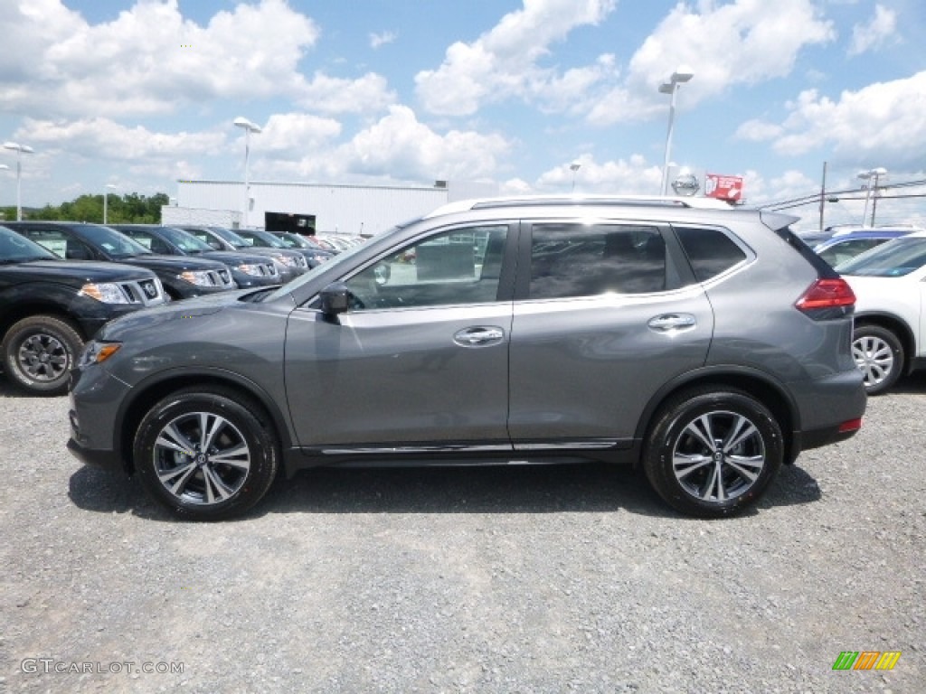 2017 Rogue SL AWD - Gun Metallic / Charcoal photo #6