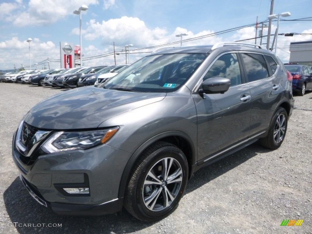 2017 Rogue SL AWD - Gun Metallic / Charcoal photo #7