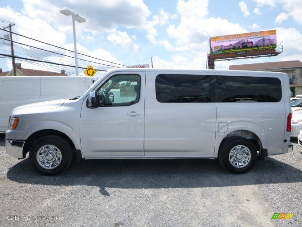 Brilliant Silver 2017 Nissan NV 3500 SV Passenger Exterior Photo #120971301