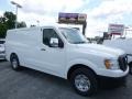 Glacier White 2017 Nissan NV 3500 HD SV Cargo Exterior