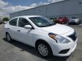 Fresh Powder White 2017 Nissan Versa S