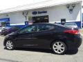 2012 Midnight Black Hyundai Elantra Limited  photo #6