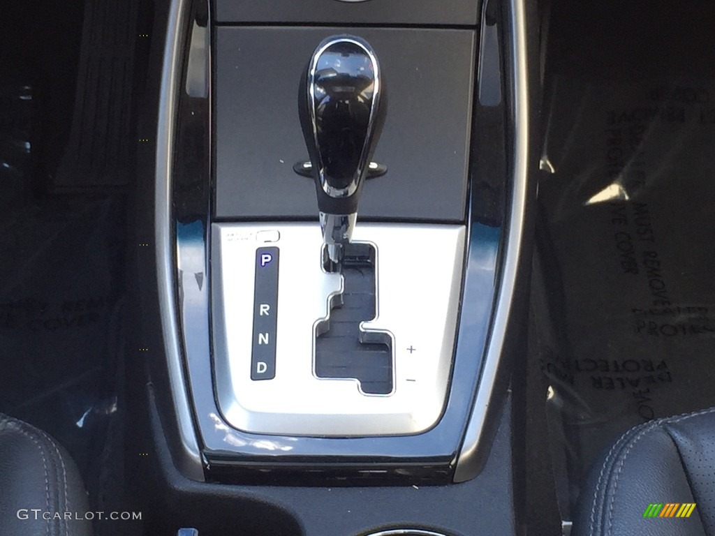 2012 Elantra Limited - Midnight Black / Black photo #14