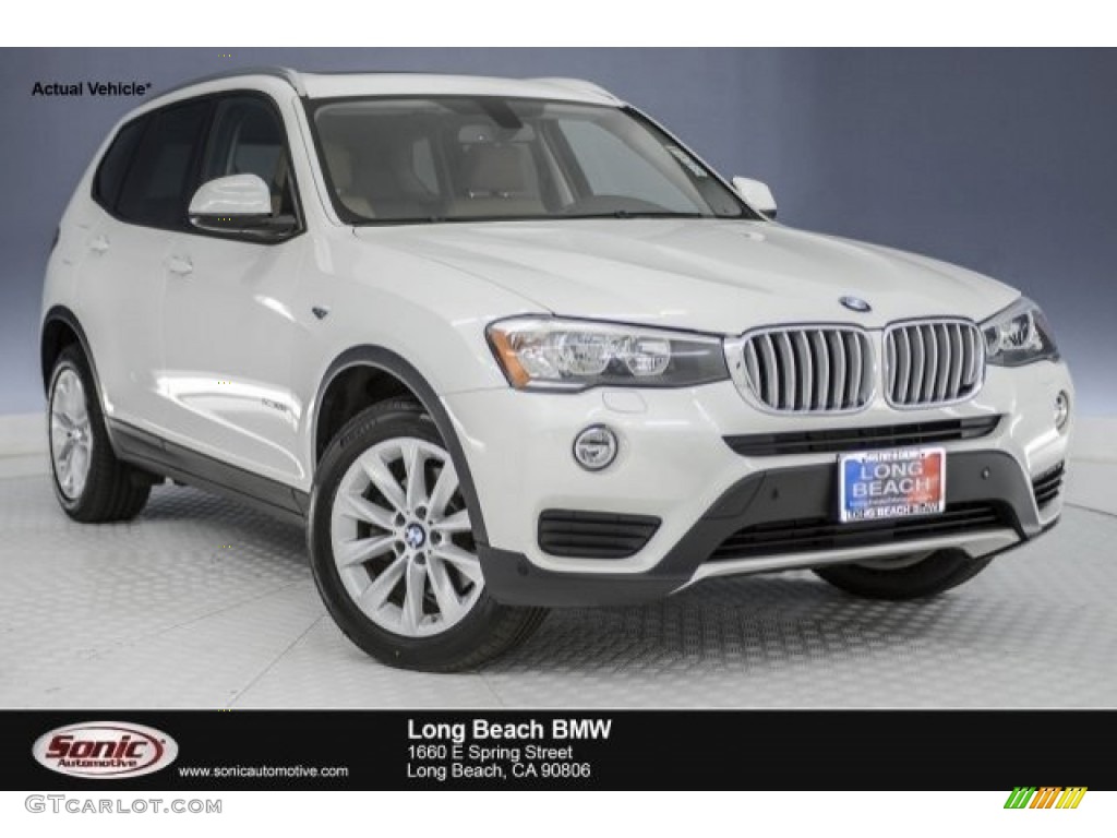 Mineral White Metallic BMW X3