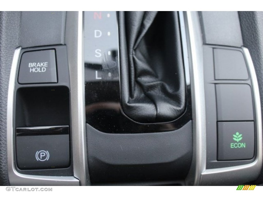 2017 Civic LX Sedan - Modern Steel Metallic / Black photo #20