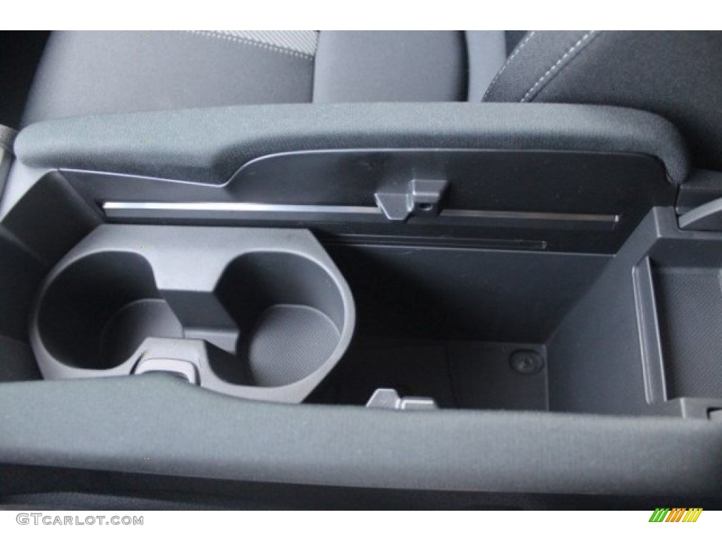 2017 Civic LX Sedan - Modern Steel Metallic / Black photo #22