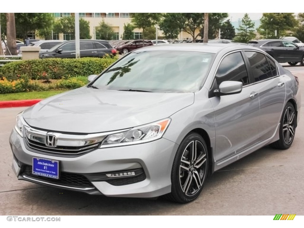 2016 Lunar Silver Metallic Honda Accord Sport Sedan 120971787 Photo 3