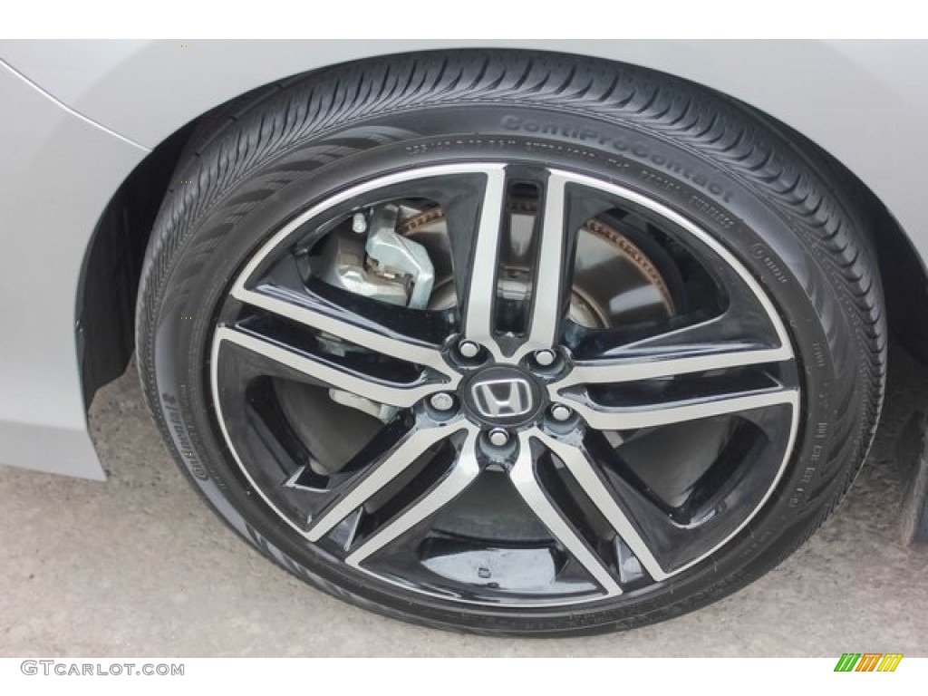 2016 Accord Sport Sedan - Lunar Silver Metallic / Black photo #14