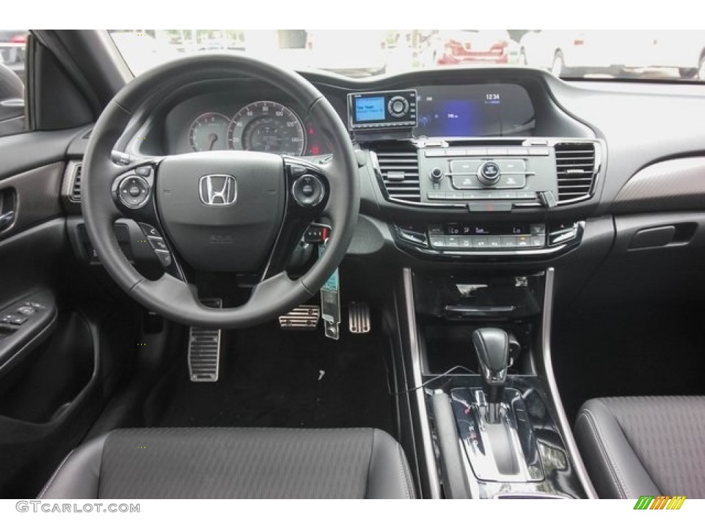 2016 Accord Sport Sedan - Lunar Silver Metallic / Black photo #26