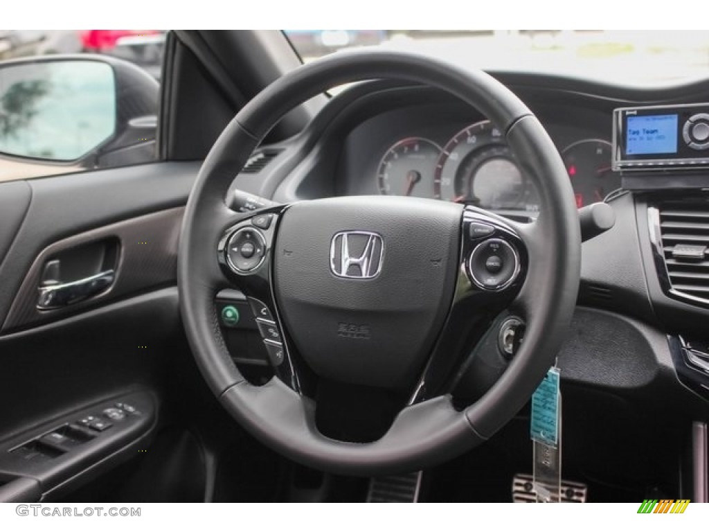 2016 Accord Sport Sedan - Lunar Silver Metallic / Black photo #27