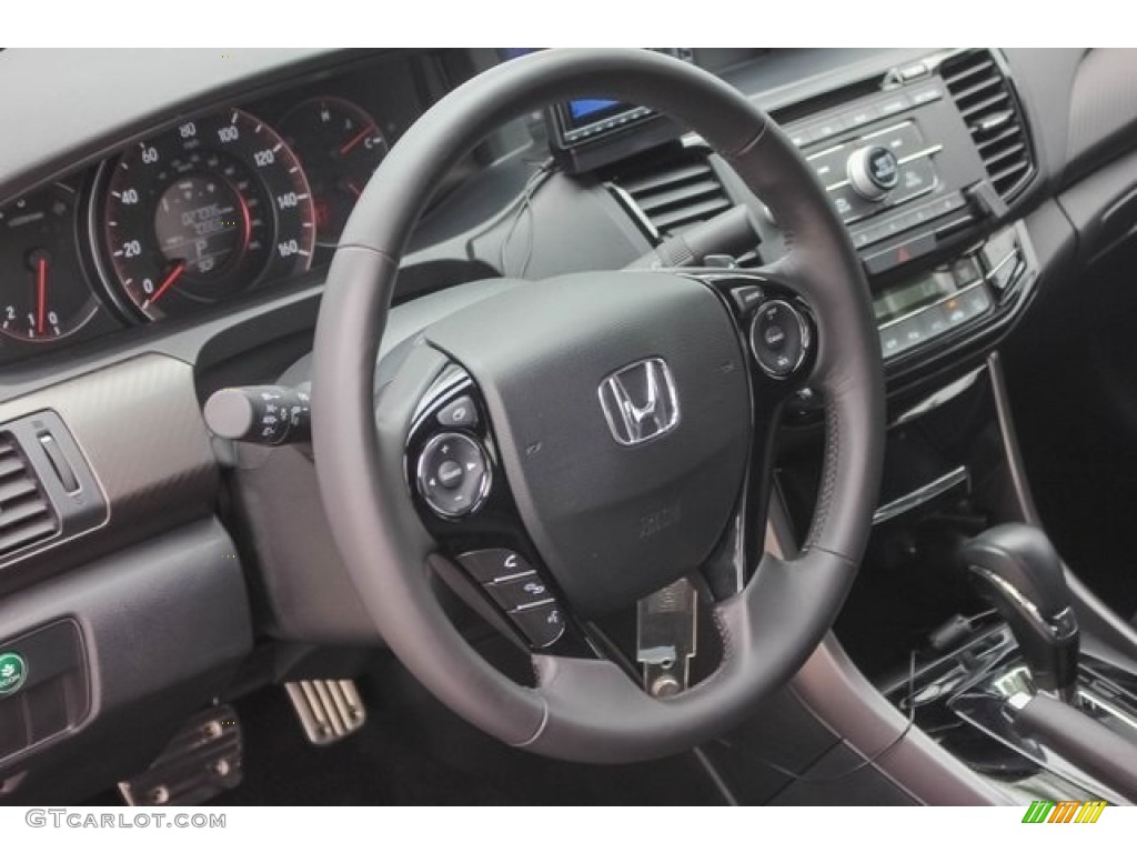 2016 Accord Sport Sedan - Lunar Silver Metallic / Black photo #34