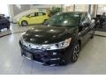 2017 Crystal Black Pearl Honda Accord EX-L V6 Sedan  photo #1