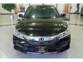 2017 Crystal Black Pearl Honda Accord EX-L V6 Sedan  photo #3