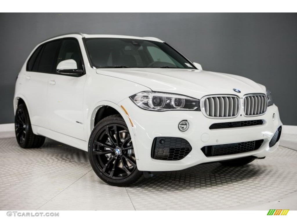 2017 X5 xDrive50i - Alpine White / Black photo #12