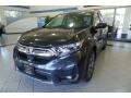 2017 Gunmetal Metallic Honda CR-V EX-L AWD  photo #1