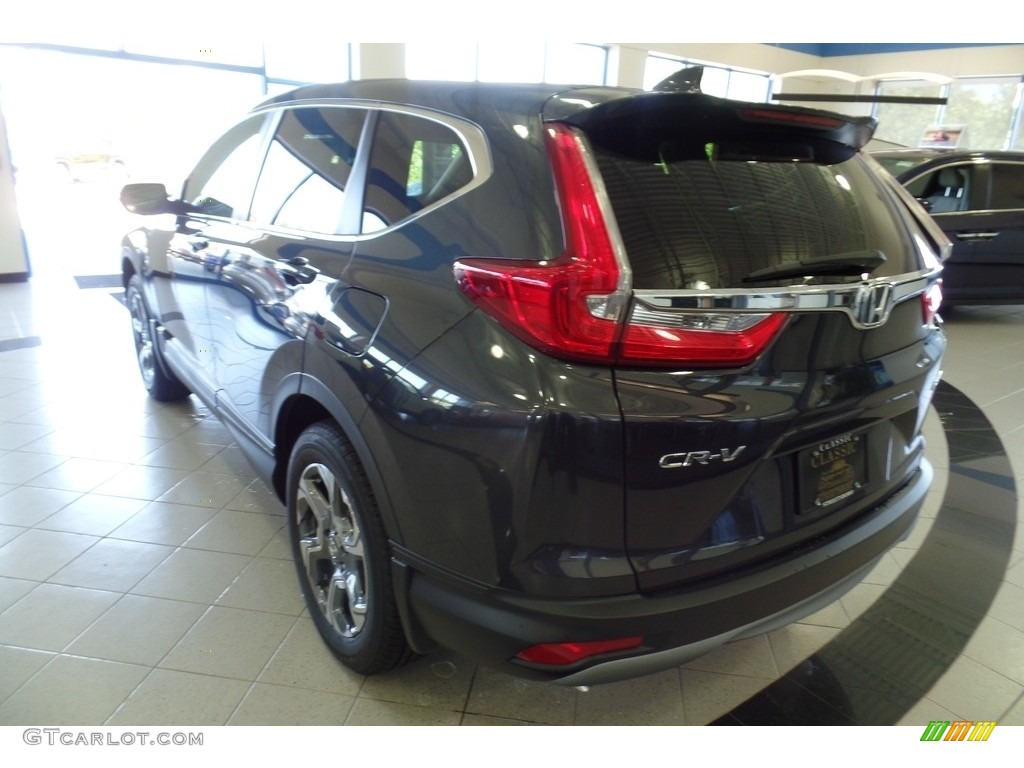 2017 CR-V EX-L AWD - Gunmetal Metallic / Gray photo #2