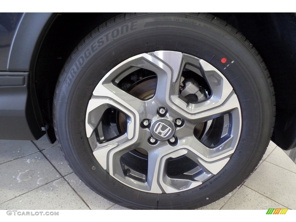 2017 CR-V EX-L AWD - Gunmetal Metallic / Gray photo #13