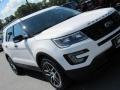2017 White Platinum Ford Explorer Sport 4WD  photo #38