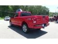 2017 Race Red Ford F150 XL SuperCab 4x4  photo #5