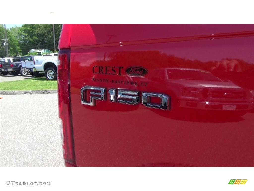 2017 F150 XL SuperCab 4x4 - Race Red / Black photo #10