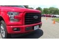 2017 Race Red Ford F150 XL SuperCab 4x4  photo #27