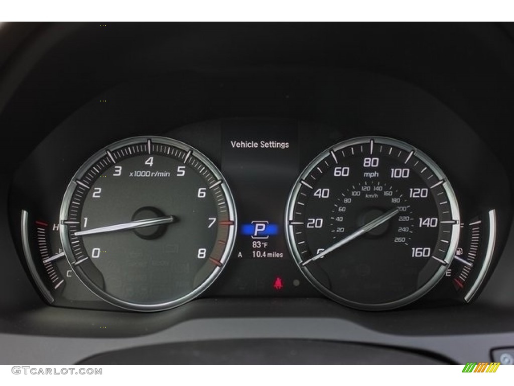 2017 Acura MDX Sport Hybrid SH-AWD Gauges Photo #120988508