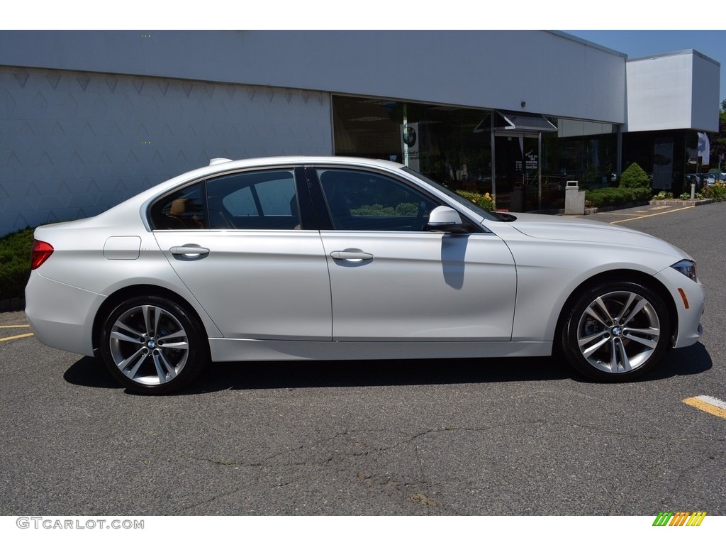 Mineral White Metallic 2017 BMW 3 Series 330i xDrive Sedan Exterior Photo #120990318