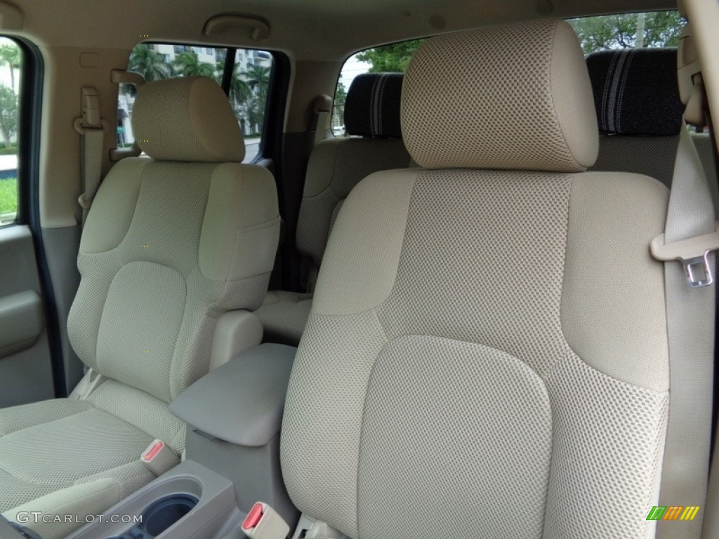 2008 Frontier SE Crew Cab 4x4 - Red Brawn / Beige photo #5