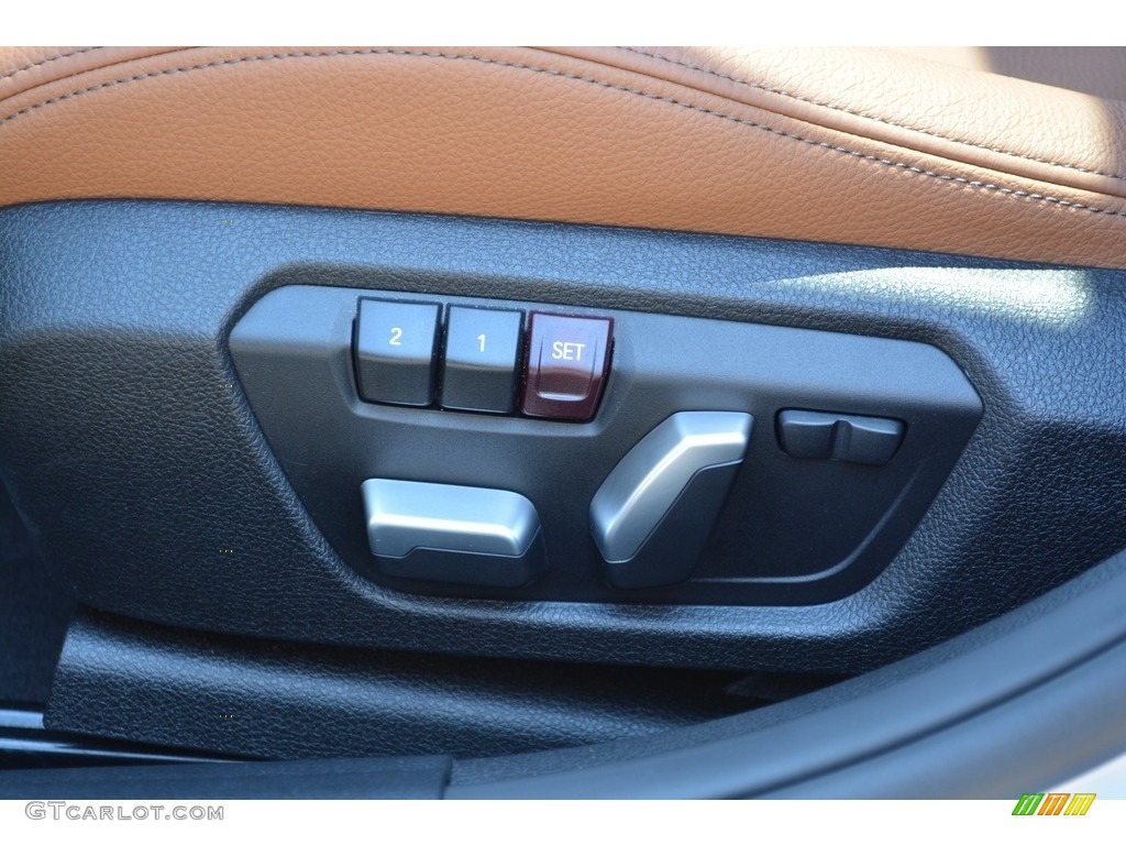 2017 3 Series 330i xDrive Sedan - Mineral White Metallic / Saddle Brown photo #12