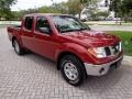 2008 Red Brawn Nissan Frontier SE Crew Cab 4x4  photo #14