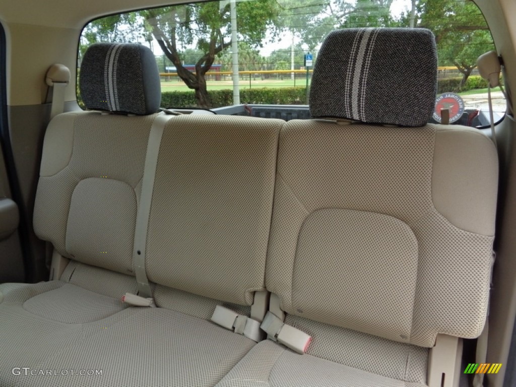 2008 Frontier SE Crew Cab 4x4 - Red Brawn / Beige photo #15